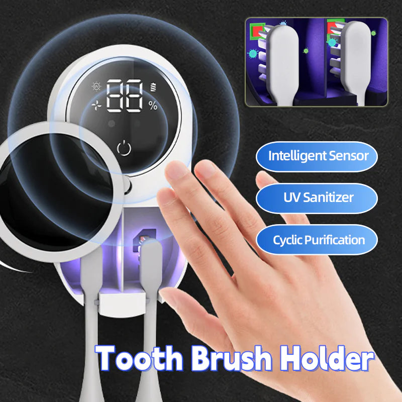 Tannbørste holder Sanitizer Uv.